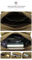 Bolsa Táctica Militar Para Hombres Con Suelo Molle Impermeable Para Senderismo Camping Escalada Caza Y Escuela Bolsa De Hombro Mensajero - details 3