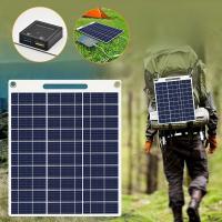 Panel Solar Portátil Flexível Pequeño Y Impermeable 5V USB Para Cargador De Batería Móvil Paneles Solares Plegables - details 3