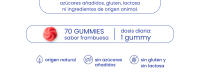 Jelly Pills Gominolas de Citrato de Magnesio para Niños con Vitamina B6 - Apoyo al Sistema Nervioso - 70 Gummies Veganas - Sin Azúcares Añadidos - Sabor Frutos del Bosque - Descanso - details 3