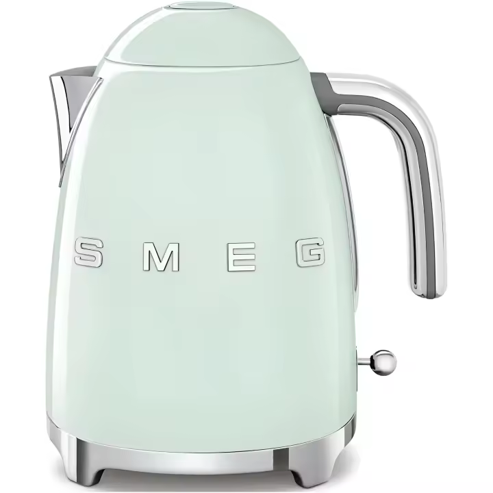 Smeg KLF03PGEU - Hervidor 1.7L, 2400w, Estilo Años 50, Color Verde Pastel, Hasta 7 Tazas - 1