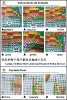 Kit De Bordado DIY De Flor De Magnolia 11CT 9CT Pintura Decorativa Para Sala Y Dormitorio Sin Marco Material De Hilo Para Manualidades - details 13