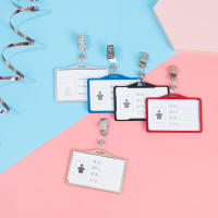 Nueva Funda De Tarjeta De Identificación Para Médicos Y Enfermeras Con Clip Reemplazable De Metal Para Trabajo Y Banco Estilo Inglés Sin Genero - details 10