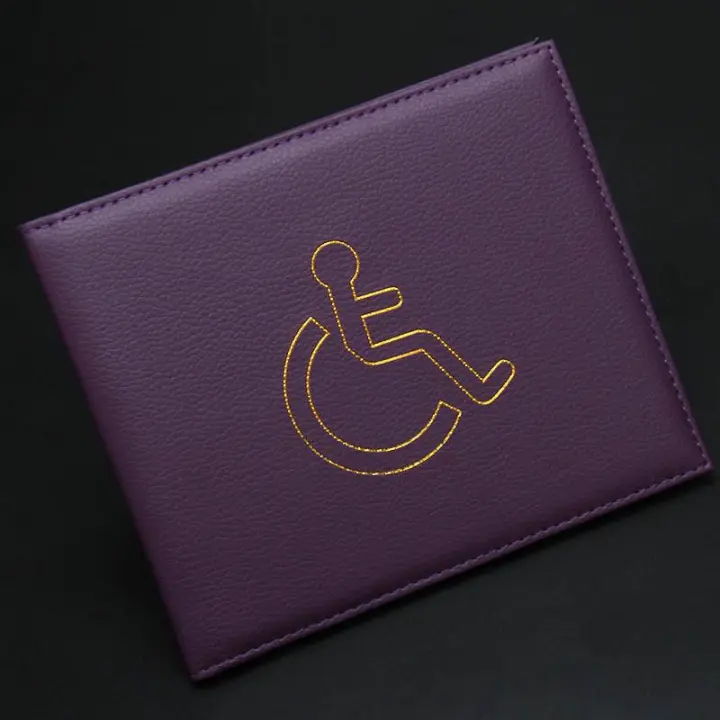 Cartera Protectora TPU Suave Para Tarjeta De Discapacidad Impermeable Y Anti-Polvo Cubierta Protectora Para Certificado De Discapacidad - 1