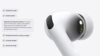 Apple AirPods Pro 3 Auriculares inalámbricos, Cancelación activa de ruido, Audio espacial tridimensional, Nueva medición de frecuencia cardiaca, Hasta 8 horas de audio en una sola carga con la cancelación activa de ruido, IP57 - details 7