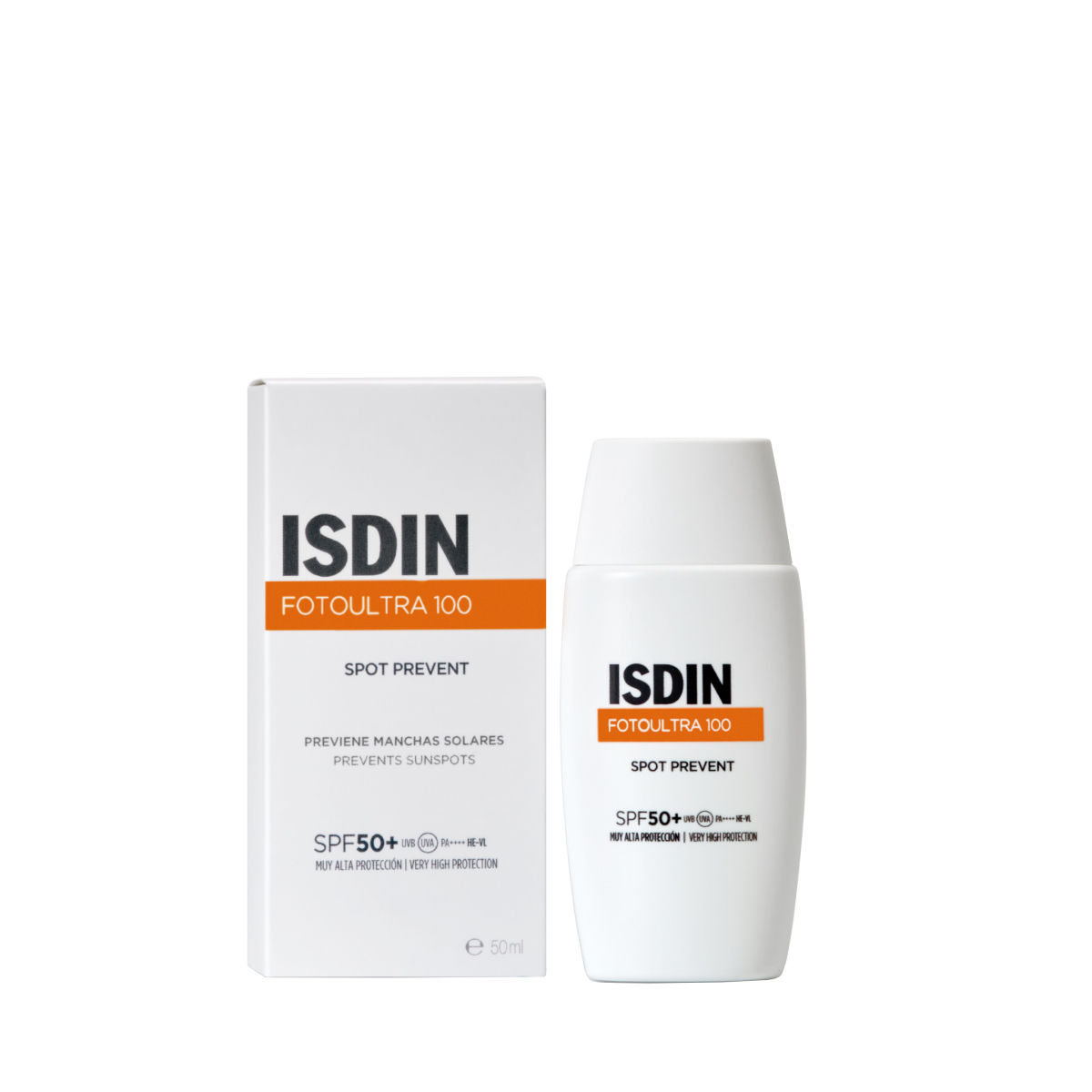 FOTOULTRA 100ISDIN SPOT PREVENT FUSION FLUID 1 ENVASE 50 ml