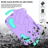 Estuche Protector Para Tableta Samsung Galaxy Tab A9 A11 plus A7 Lite A8 A9 A11 a Prueba De Golpes Y Lavable Con Soporte De Doble Ángulo Y Asa. Adecuado Para Niños. - details 7