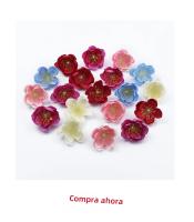 Rosa De Seda Artificial 10CM Para Boda Navidad Regalo DIY Decoración De Hogar Arcos De Jardín Corona De Flores Regalo Caliente - details 9