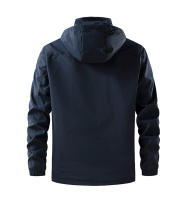 Chaqueta De Corrida Para Hombres Impermeable Y a La Viento Con Capucha Ligera Y Transpirable Ropa De Escalada Y Pesca - details 12