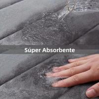 Alfombra De Baño En Forma De U Suelo De Inodoros De Espuma De Memoria Antideslizante Y Super Absorbente Para El Hogar - details 4
