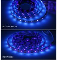 Tira De Luz LED UV 5V DC 2835 0.5M 1M 2M Impermeable Pantalla De Hueso Morado Para DJ Fluorescencia USB - details 4