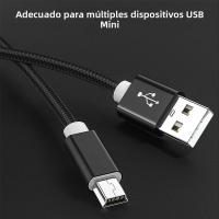 Cable Mini USB NNBILI De 2M/1.5M/1M/0.25M Para Carga Rápida Y Datos Con USB Para MP3 MP4 Player Car DVR GPS Digital Camera HDD - details 0
