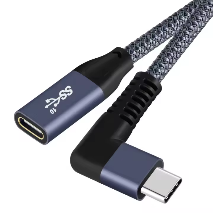 Cable De Extensión USB C 10Gbps 100W Carga Rápida 10A Cable De Datos USB 3.1 Tipo C Compatible Con MacBook pro Samsung Switch - 1