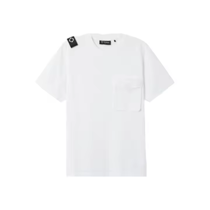MA.STRUM Cargo Pocket Tee Optic White - 1