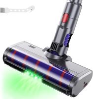Cabeza De Cepillo Suave Para Aspiradora Dyson V7 V8 V10 V11 V15 Con 4 Luces LED Verdes Para Suelos Duros Y Alfombras Cortas - details 0