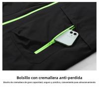 Chaqueta De Trabajo Funcional Para Hombre Americana Impermeable Y a Prueba De Viento Para Montañismo Al Aire Libre En Primavera Y Otoño - details 16