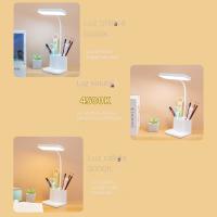 Lámpara De Mesa LED USB Con Protección Ocular 3 Colores Para Lectura Estudio Dormitorio Luz Nocturna Para Dormitorio - details 3