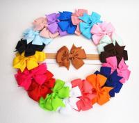 Diadema Para Bebés Niñas Recién Nacidas Accesorio De Cabello De Goma Elástica Para Fotografía Diademas De Cinta Suave De Algodón - details 0