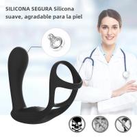 FLXUR Masajeador De Prostata Para Hombres Juguete Sexual Con Anillo Para Pene Y Plug Anal Vibration Dual Control Remoto Inalámbrico IPX7 Impermeable - details 6