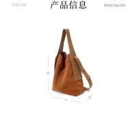 Bolso De Hombro Para Mujer Estilo Diseñador Nueva 2026 SUEDE Elegante Bolso De Mano Para Comunicación Bolso Cruzado De Hombro Único - details 0