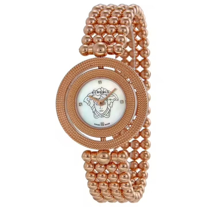 Versace Reloj Mujer Analogico Cuarzo con Correa de Acero 79Q80SD497S080 - 1