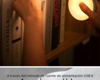 4pcs Luz Nocturna LED Recargable Con Sensor De Movimiento Para Decoración De Pared Dormitorio Cocina Armario Luz Nocturna Para Niños - details 9