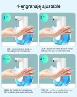 Dispensador De Jabón De Espuma Inteligente Con Sensor De Inducción USB Recargable 8000mAh Lavadora De Manos Automática Para El Hogar - details 2