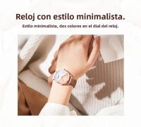 Reloj De Mujer SINOBI Moda Cuarzo Cuarzo Resistente Al Choque Y Al Agua Con Correa De Cuero Display De Agujas Reloj De Pulsera Para Mujer - details 1