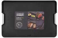 Joseph Joseph Tabla de cortar multifunción Cut&Carve ™ Plus, Negra, antideslizante, apta para lavavajillas - details 1