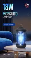 Lampara Asesina De Mosquitos Con Luz UV 6W/18W Control Remoto Trampa Eléctrica Para Insectos 365nm Zapador De Pulgas Luz De Mosquitos - details 0