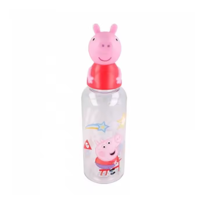 BOTELLA FIGURITA 3D 560 ML PEPPA PIG - 1