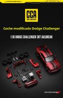 Modelo De Coche De Metal CCA 1:36 Challenger SRT JAILBREAK Versión Modificada Colección Hobby Regalo Para Niños Y Adultos - details 0