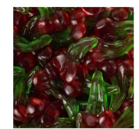 VIDAL Cerezas Jelly bolsa de 250U sabor a CEREZA sin gluten sin grasa sabor original Vidal garantizado - details 1