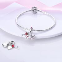 Beadas De Corazón Colorido En Plata Para Joyería De Pulsera Y Collar Con Encanto Para Chicos Y Chicas Accesorios De Moda Irregular - details 97