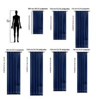 Cortina De Ventana Transparente De Terylene De Color Sólido Para Sala De Estar Y Dormitorio Decoración Simple Moderna Sin Cierre - details 0