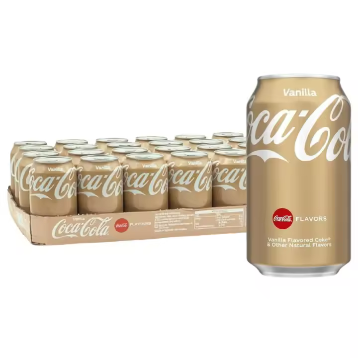 Coca-Cola - Coca Cola Vainilla, 330 ml, Pack of 24 - 1