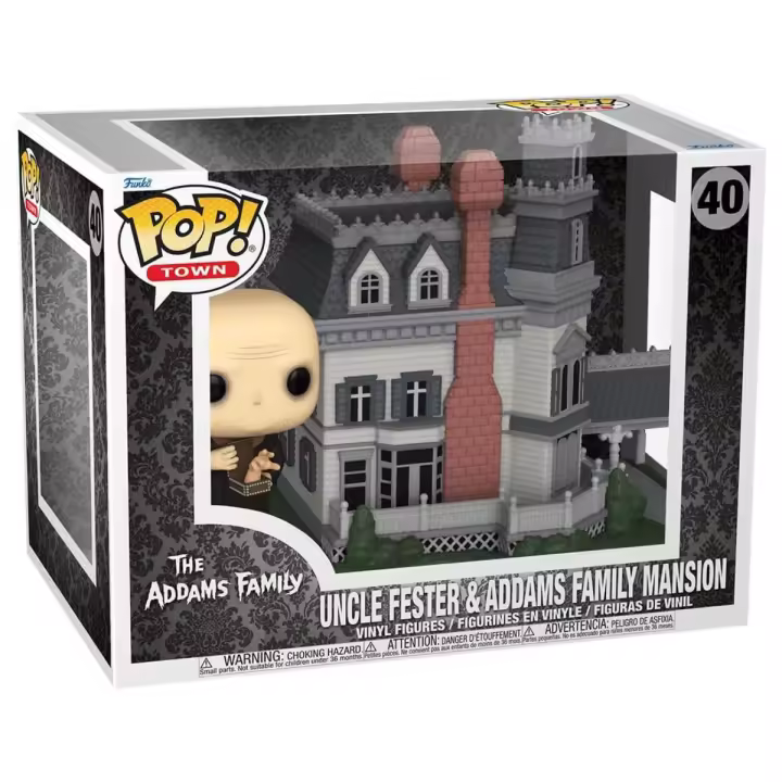 FUNKO POP! TOWNS LA FAMILIA ADAMS - TÍO FÉTIDO, 81208, Nº40, TIENDA CON LICENCIA OFICIAL - 1
