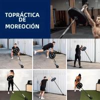 1pc Silicone Barbell Landmine Attachment Para Barras De 2 Pulgadas Con Giradiscos De 360° Para Muay Thai Squats Rows & Presses - details 1