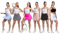 Shorts Deportivos De Mujer Leggings De Yoga Fitness Skirt Alta Elasticidad Moda Gimnasio Entrenamiento Tenis Vestidos Acolchado De Verano - details 1