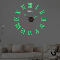 Reloj De Pared 3D Luminoso Sin Marco De Acrílico DIY Pared Decorativo Silencioso De Alta Calidad Premium Para Oficina - details 6