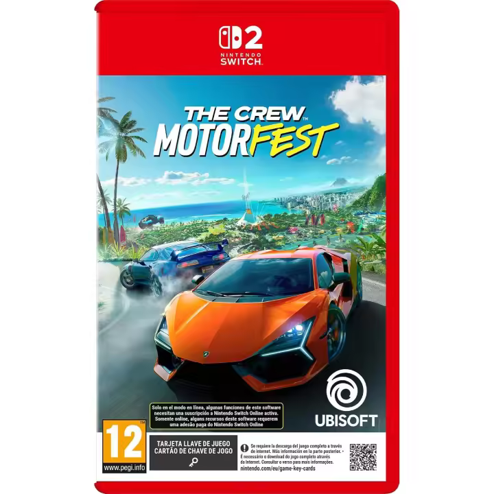 The Crew Motorfest Switch 2 (Edición española) (TARJETA LLAVE) con cartucho - 1