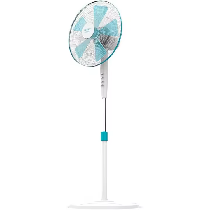 Cecotec Ventilador de Pie EnergySilence 500. 40 W, 5 Aspas de 40 cm de diámetro, Oscilante, 3 Velocidades - 1