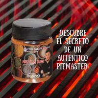 Mezcla de Especias para Barbacoa, 100g, Tarro, Artesanal, Pimentón Dulce y Especias, Sin Alérgenos CON SABOR A HUMO FUEGO Y HUMO - details 0