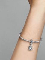 Pandora - Charm colgante de 15.º cumpleaños - Plata de ley - details 2