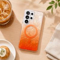 Funda Magnética De Carga Inalámbrica Gradient Dreamy Ocean Shell Para Samsung Galaxy S26 S25 S24 FE Ultra plus Cubierta Transparente Antisuciedad Anti-Rasguños - details 8