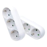 Cable de extensión de Alimentación Enchufe de Tres Clavijas with interruptor (1 Pieza) Enchufe de Casa inteligente Enchufe Europeo Tira de Alimentación Enchufe múltiple Adaptador de viaje - details 0