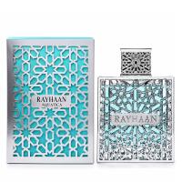 Rayhaan Aquatica 100ml Eau de Parfum Hombre - Perfume Arabe Acuático Tropical | Lima coco vainilla jazmín bergamota pimentón | Larga Duración - details 0