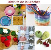 FELE Kit De Inicio Para Crochet 59 Piezas Con Bolsa De Almacenamiento Herramientas Y Material De Yarn De Lana Para Principiantes - details 14
