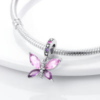 Encantos De Animal Colección Plata Francés Bulldog Gato Mariposa Ladybug Para Pulseras Originales Joyería Hechas a Medida - details 132