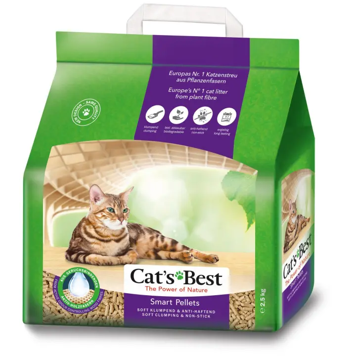 Cat's Best Arena Aglomerante Smart Pellets para Gatos - 1