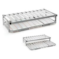 Cama Nido Canguro Metálica Reforzada con Somier Superior e Inferior | Estructura de Acero, Láminas de Madera y Ruedas de Arrastre | Ahorro de Espacio | Grupo Mamapla - details 0